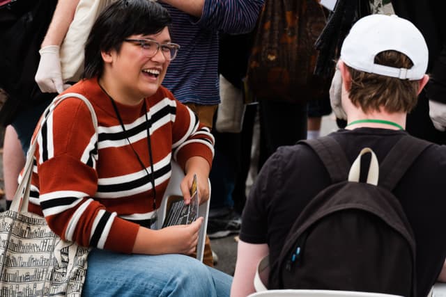 Meeting other left-wingers